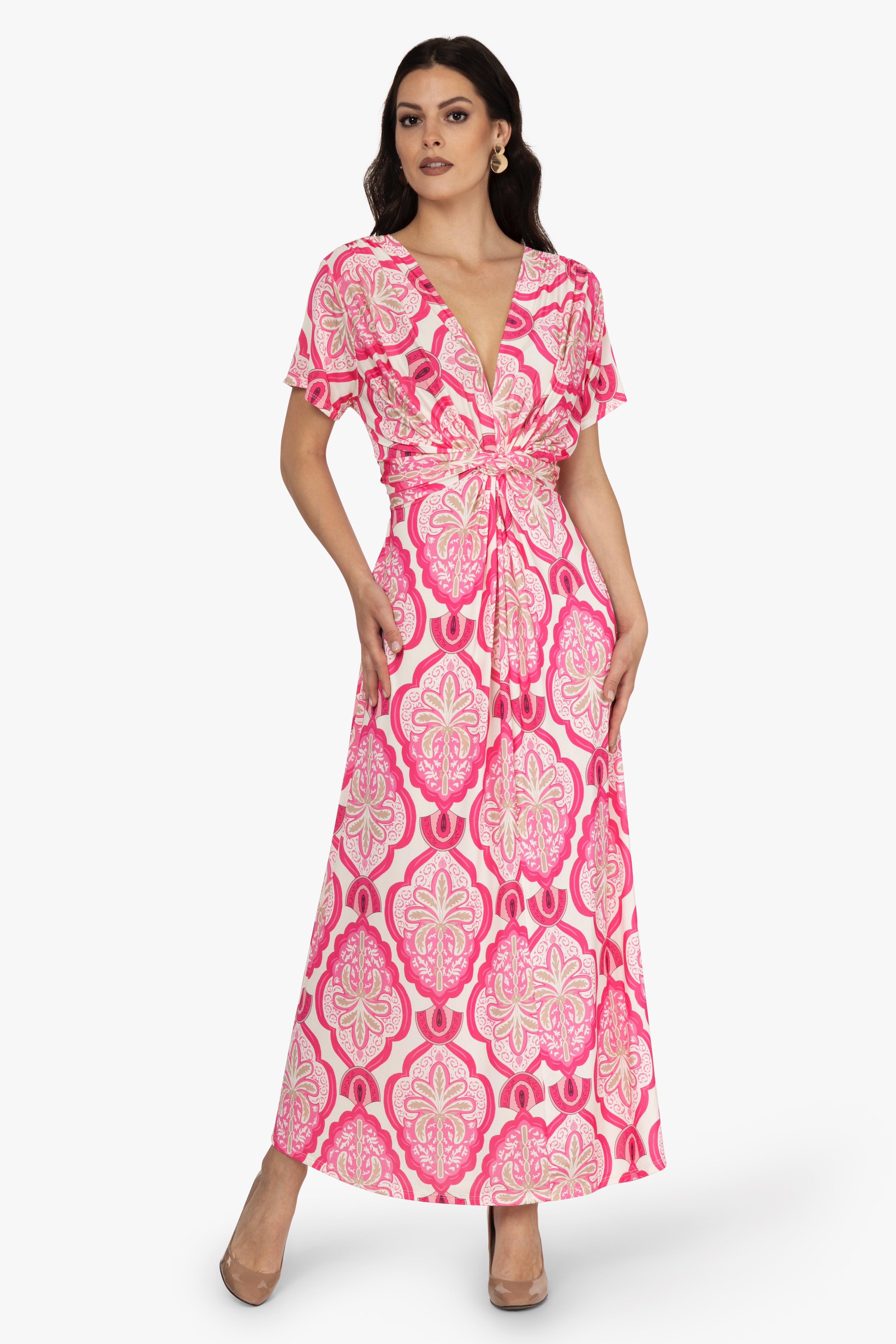 Kofferkleid ORNAMENTE, mit Ärmeln