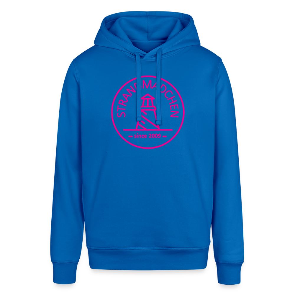 Bio-Hoodie STRANDMÄDCHEN - Königsblau