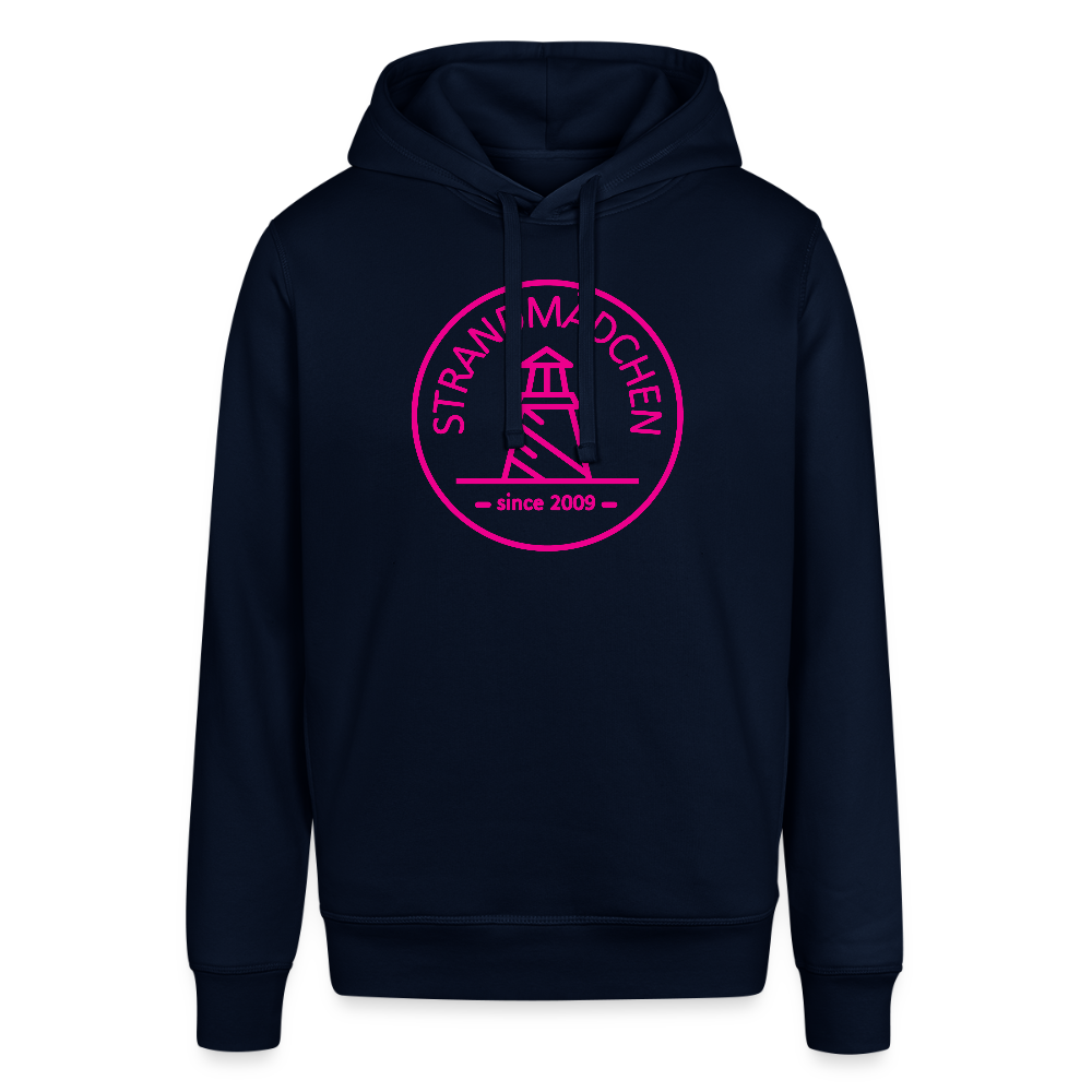 Bio-Hoodie STRANDMÄDCHEN - Navy