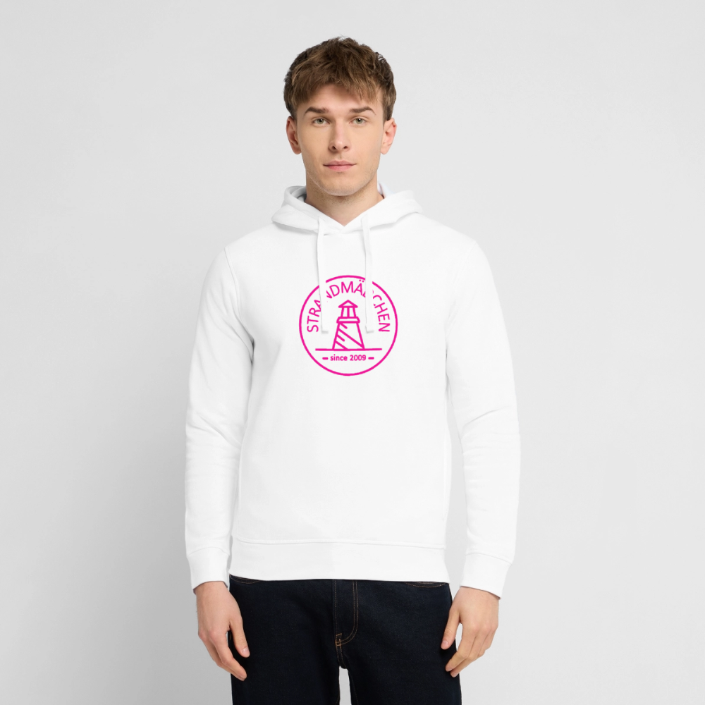 Bio-Hoodie STRANDMÄDCHEN - Weiß