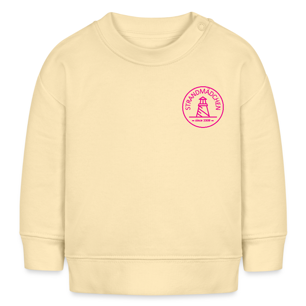 Baby Bio-Sweatshirt STRANDMÄDCHEN - Creme