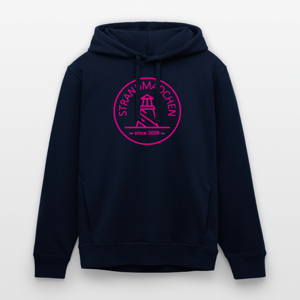Bio-Hoodie STRANDMÄDCHEN - Navy
