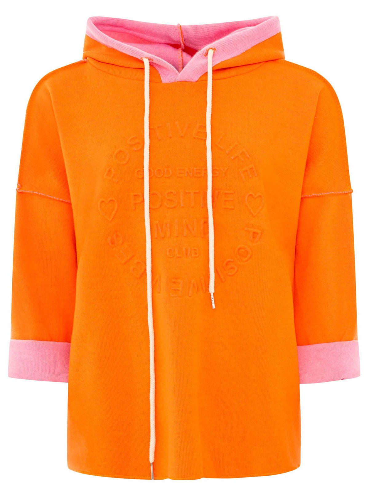 Zwillingsherz Doubleface Hoodie POSITIVE MIND