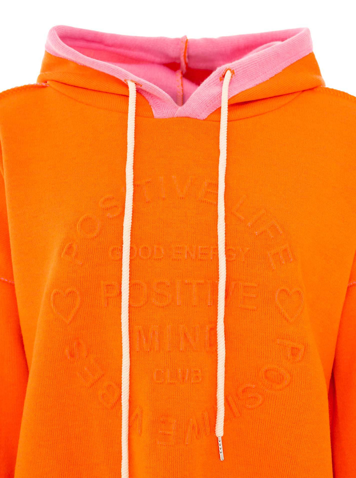 Zwillingsherz Doubleface Hoodie POSITIVE MIND