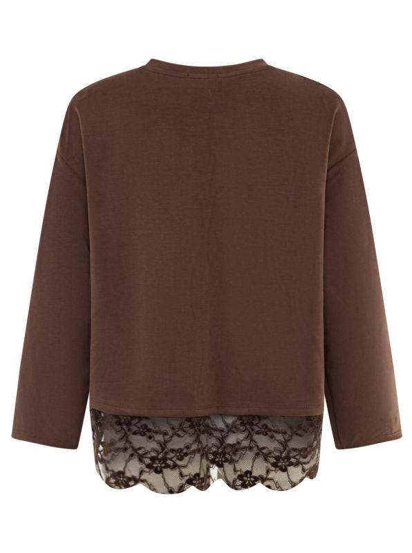 Zwillingsherz Soft Touch Longsleeve SPITZE