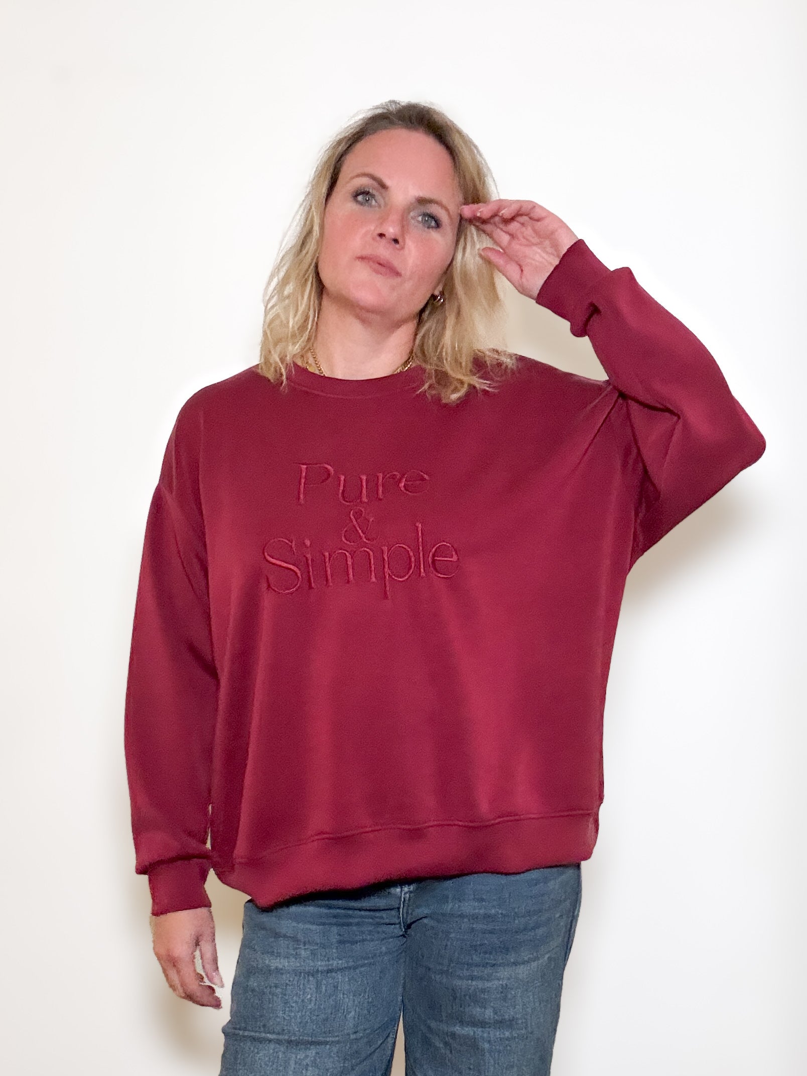 Loungepulli PURE & SIMPLE