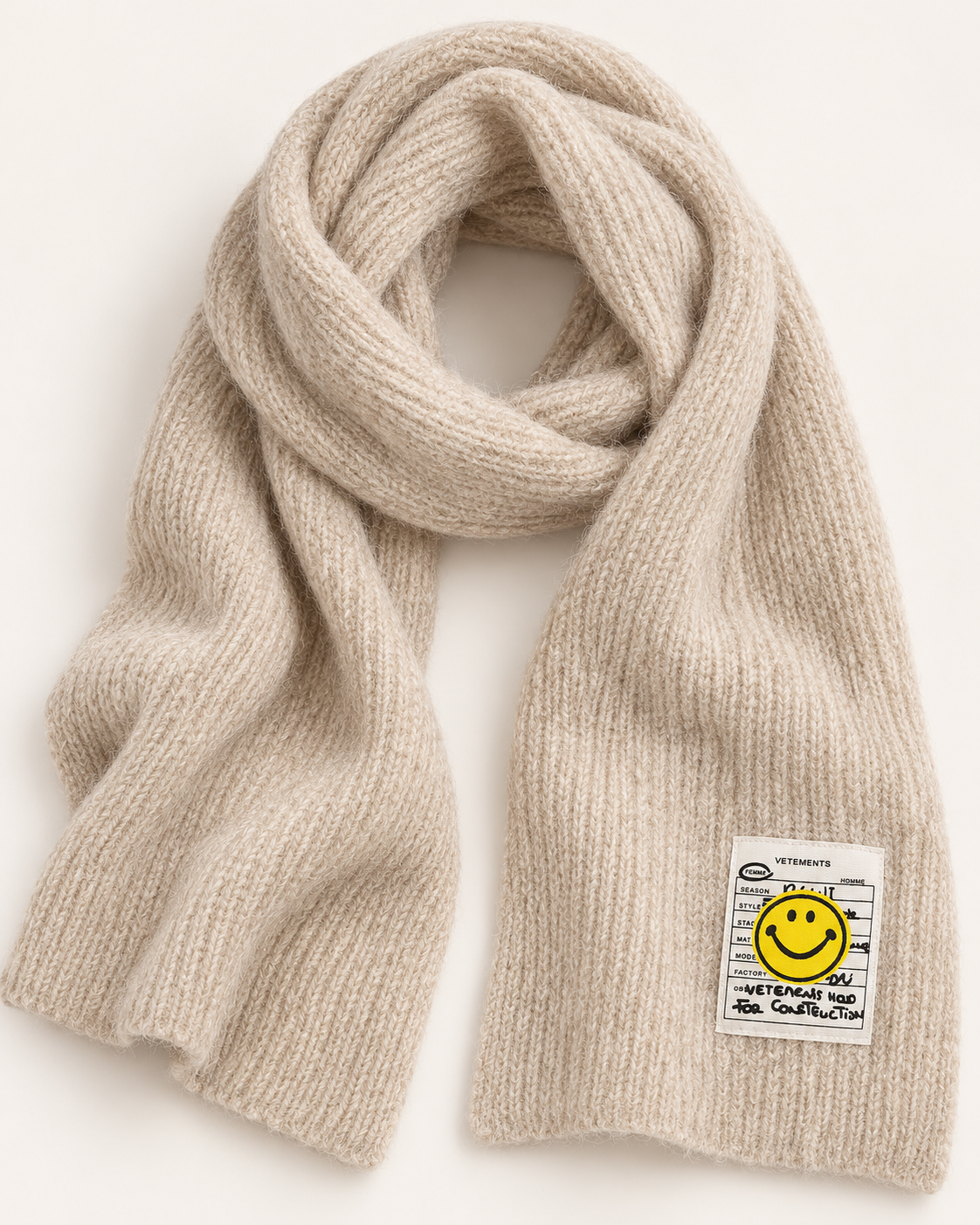 Strickschal SMILE