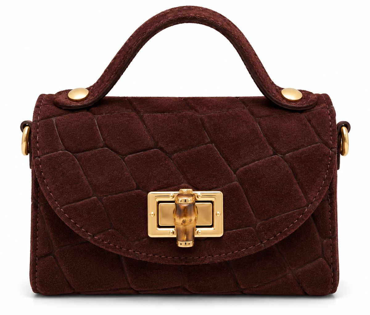 Wildledertasche MINI KROKO