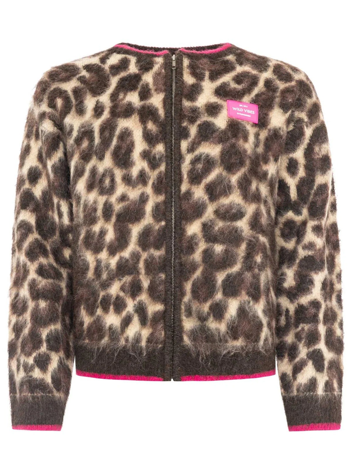 Zwillingsherz Strick Bomberjacke FLUFFY LEO