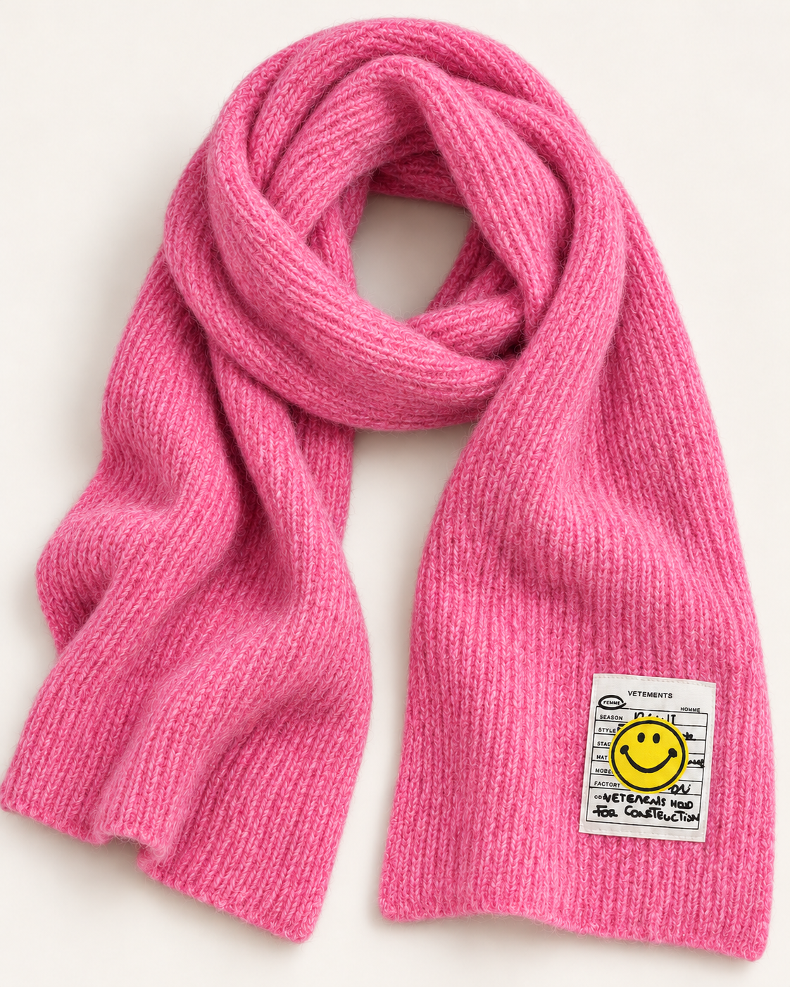 Strickschal SMILE