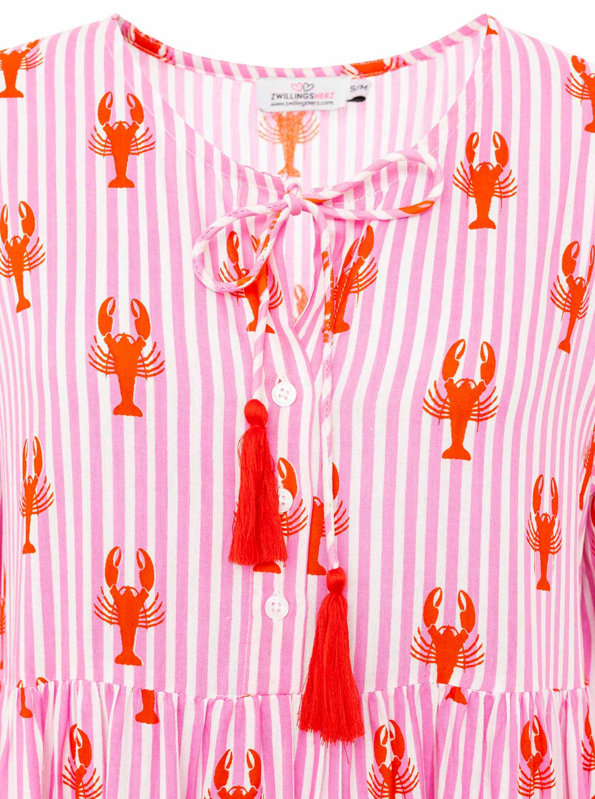Zwillingsherz Tunikakleid LOBSTER & STRIPES