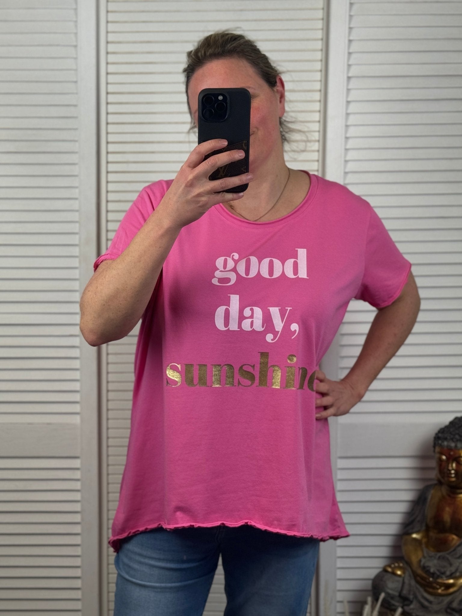 Oversize Shirt Good Day - Strandmädchen