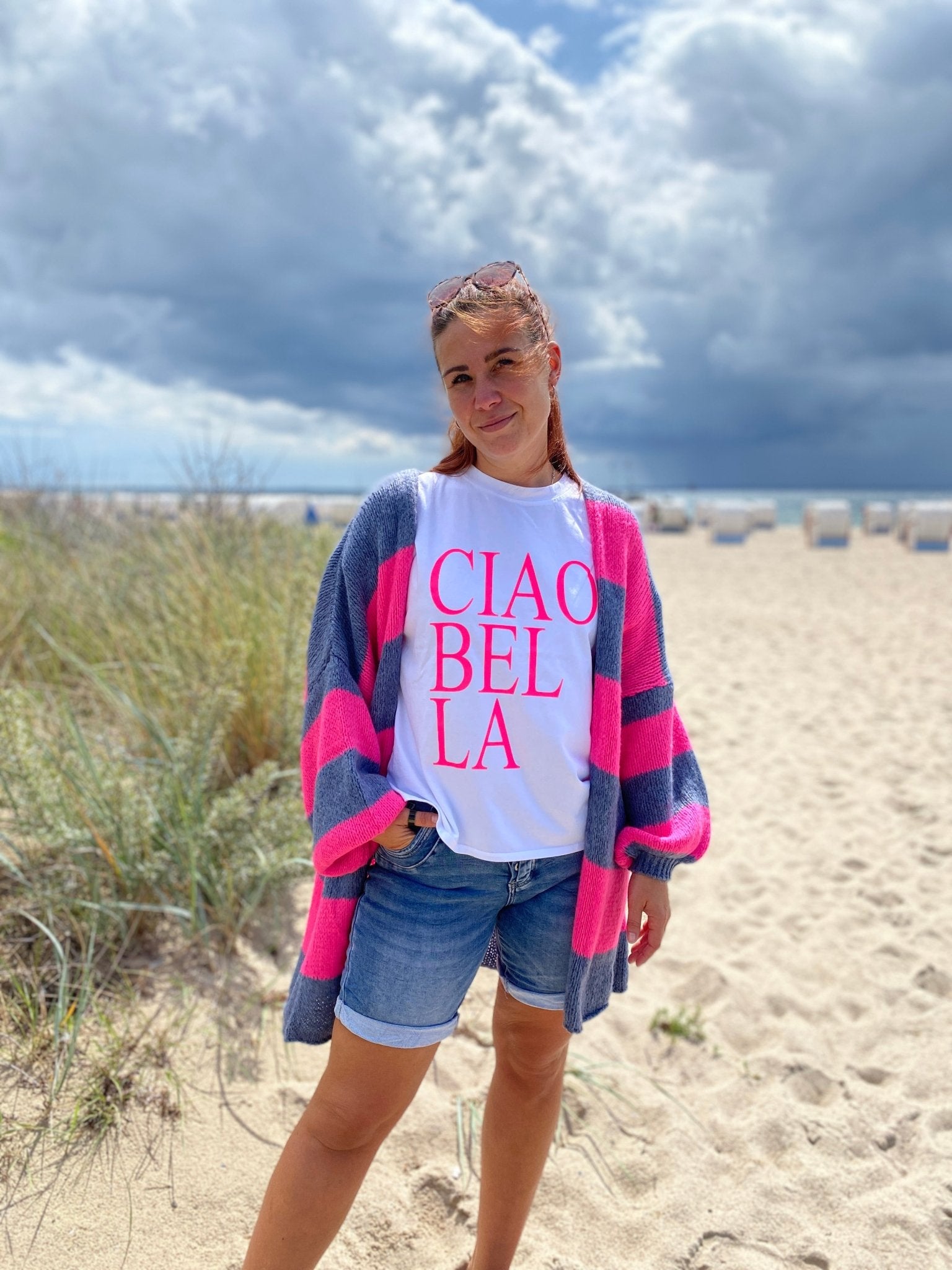 Ciao Bella - Das T-Shirt, das Herzen höherschlagen lässt - Strandmädchen