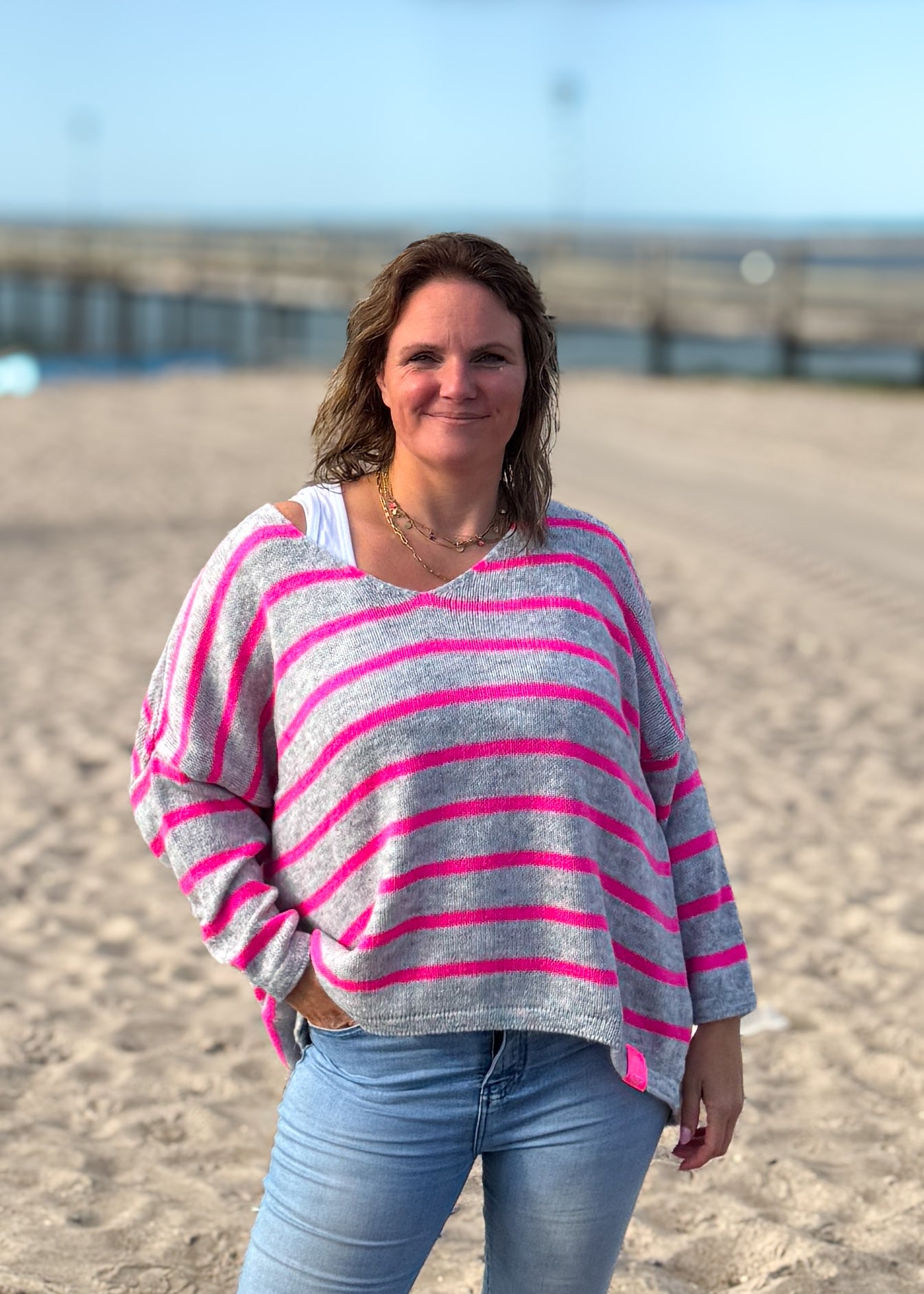 Oversize Strickpulli LUZERN