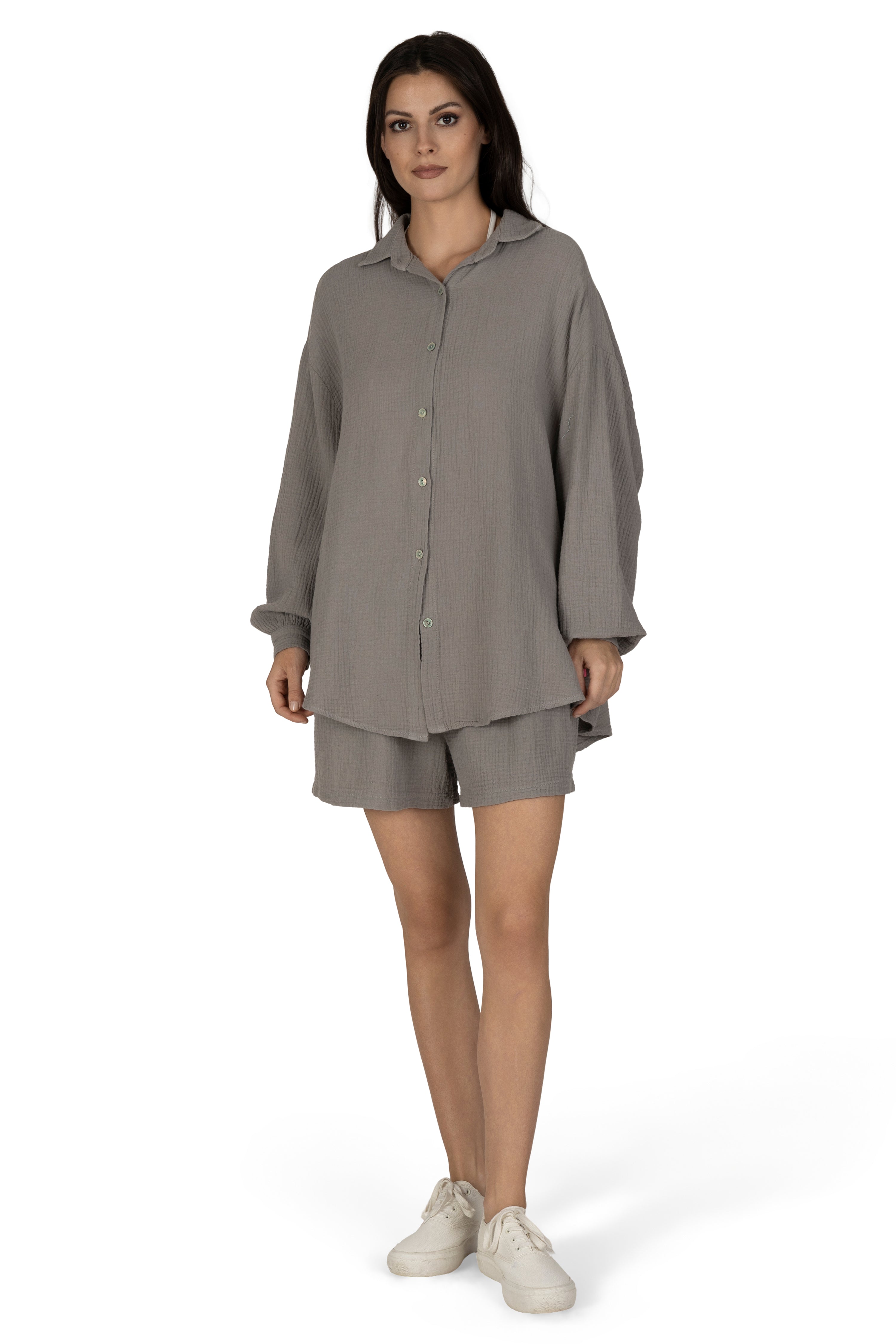 Musselinbluse