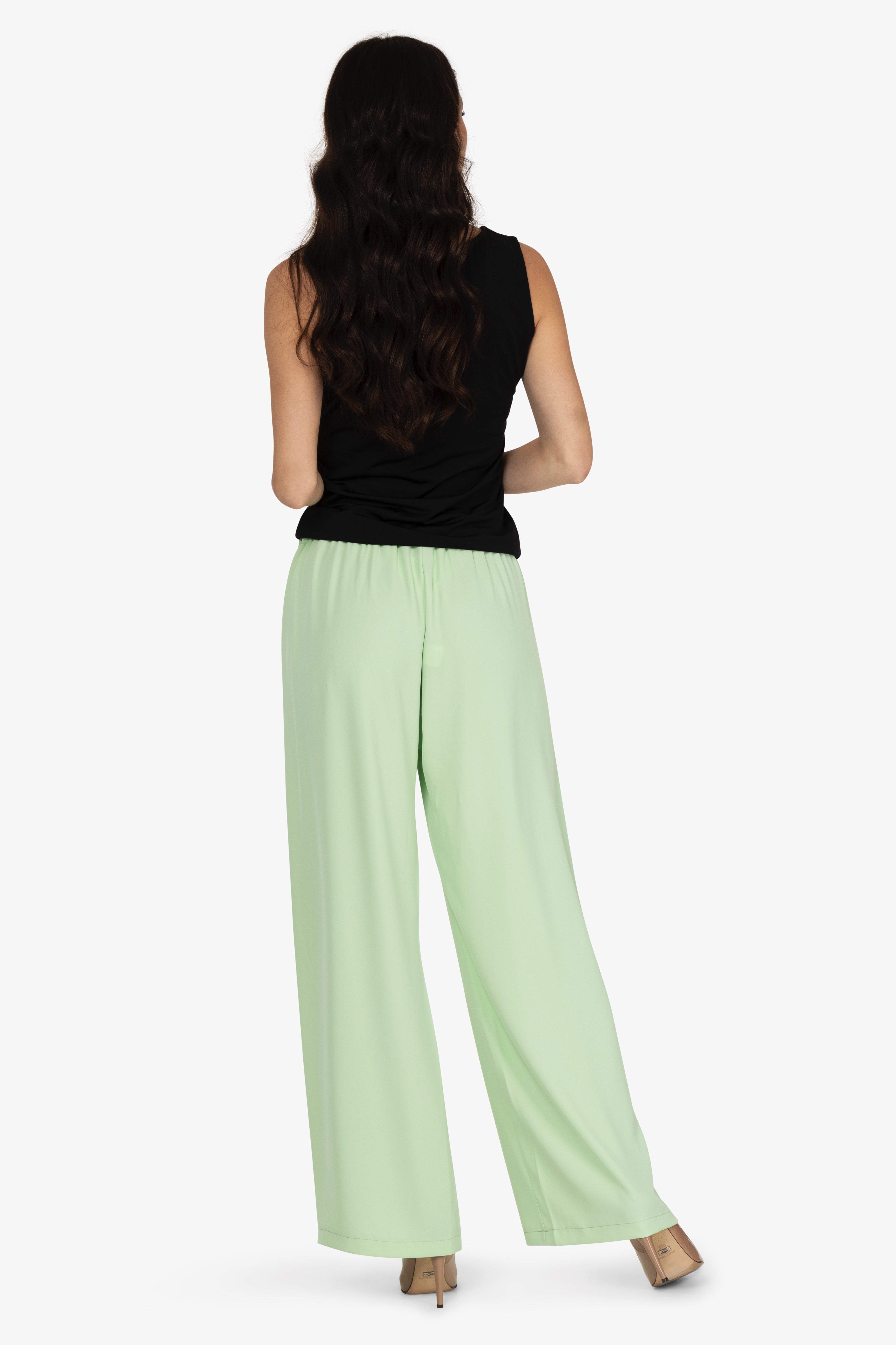 Schlupfhose mit weitem Bein
