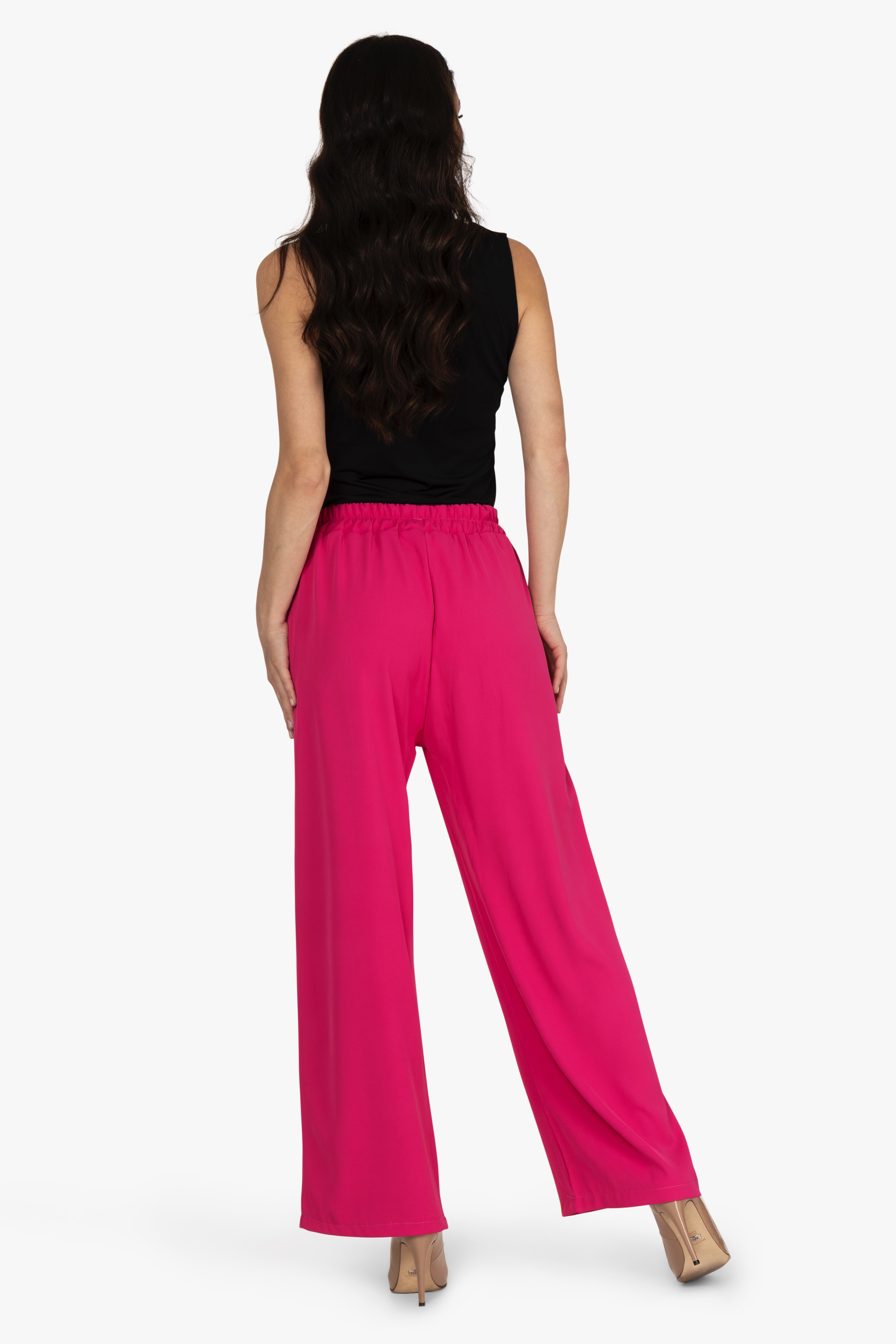 Schlupfhose mit weitem Bein