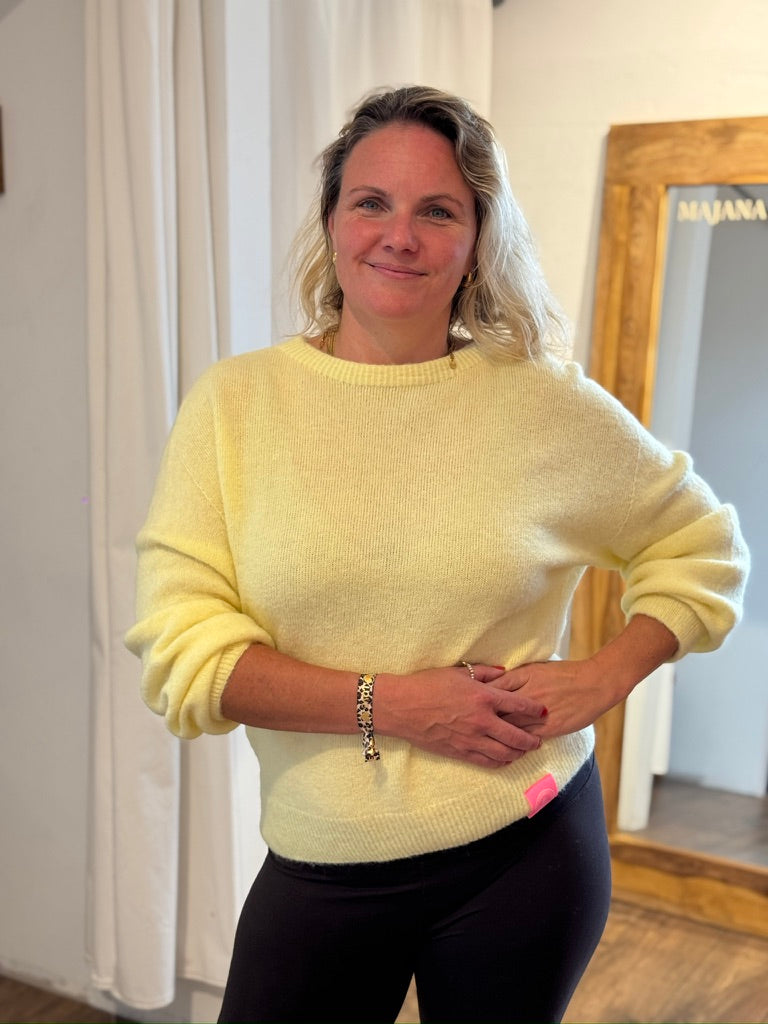 Feinstrickpulli mit Alpaka