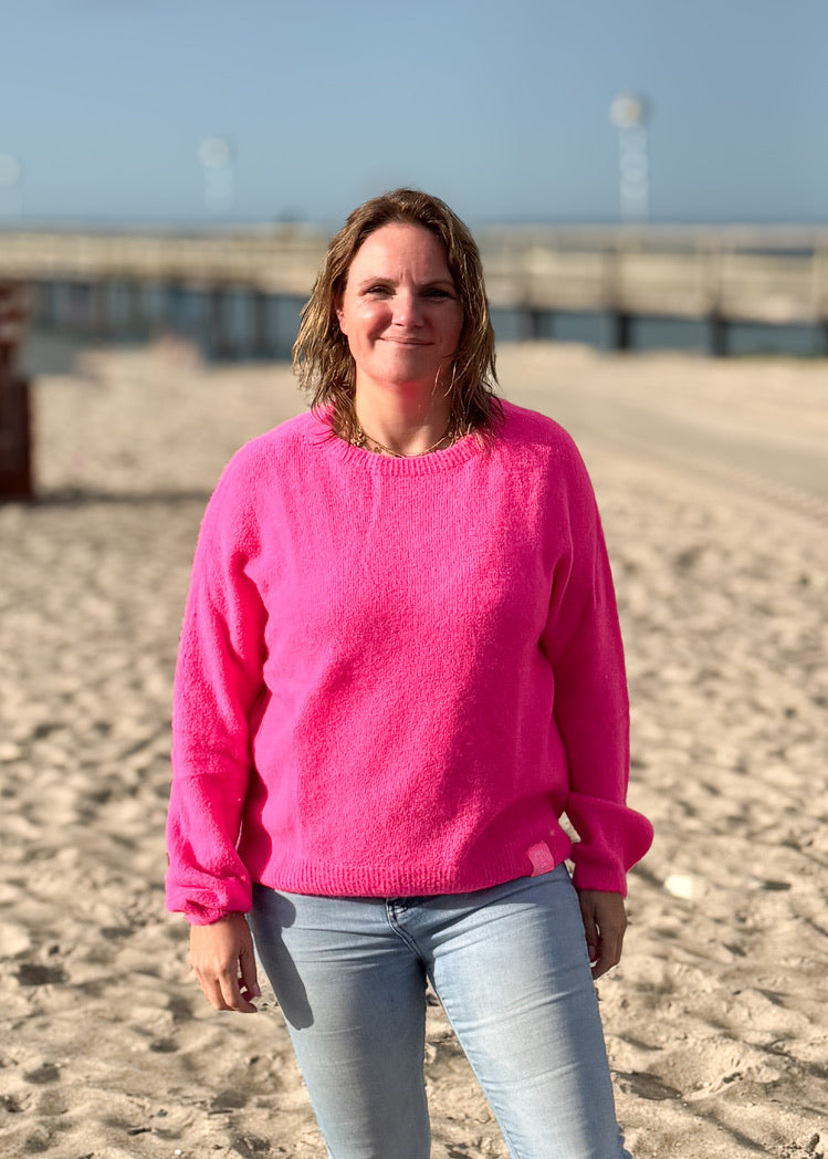 Feinstrickpulli mit Alpaka