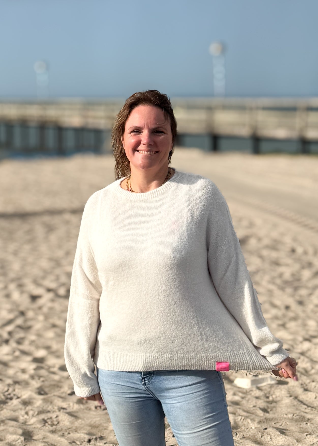 Feinstrickpulli mit Alpaka