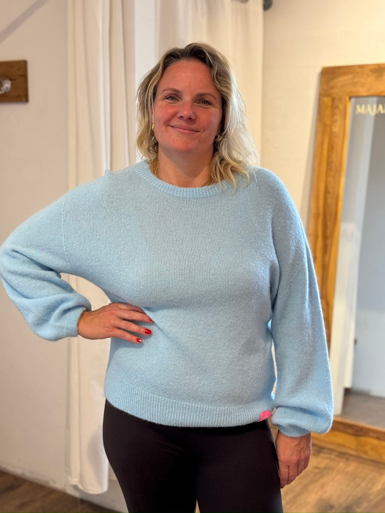 Feinstrickpulli mit Alpaka