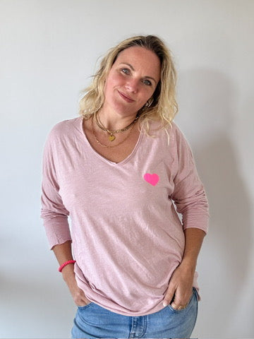 Longsleeve großes Herz