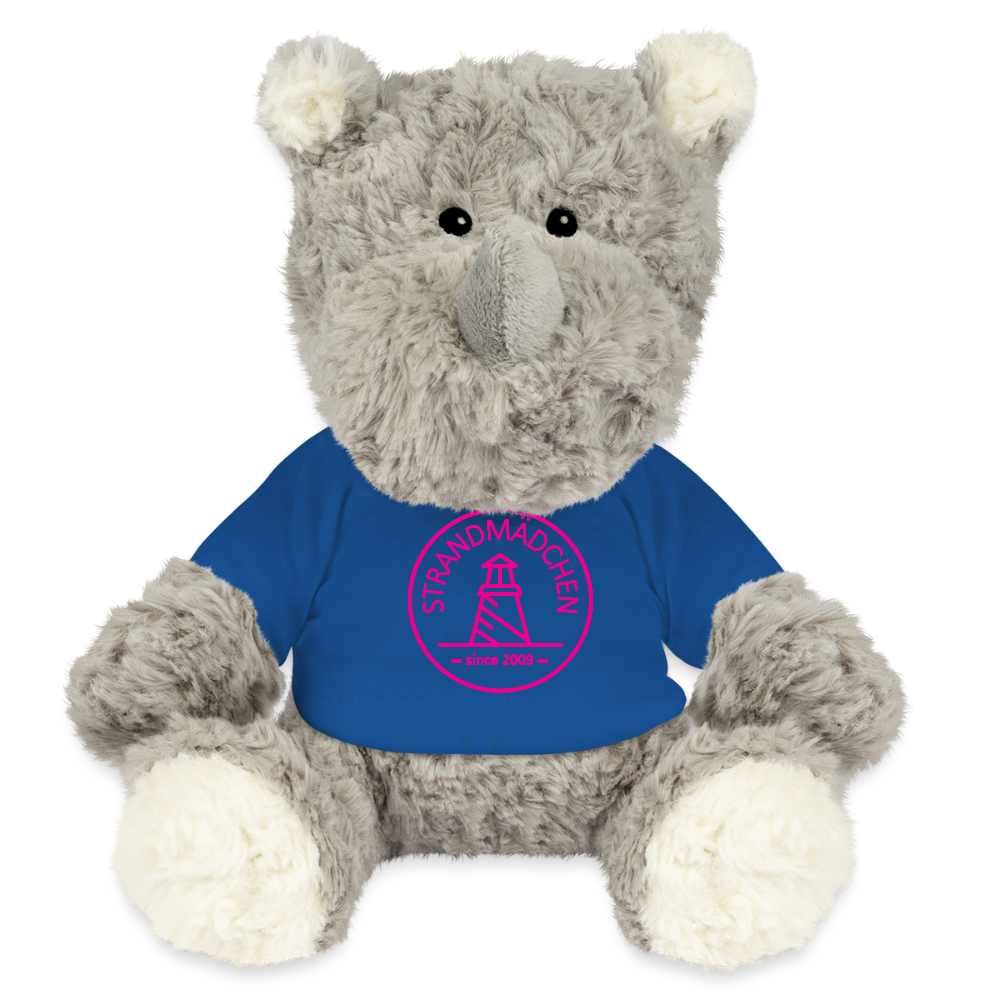 Kuscheltier Nashorn STRANDMÄDCHEN - Königsblau