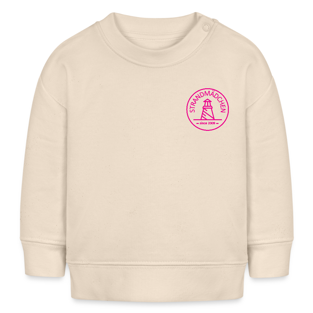 Baby Bio-Sweatshirt STRANDMÄDCHEN - Natur