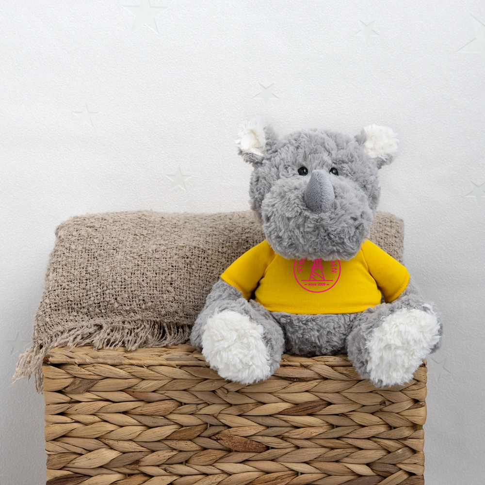 Kuscheltier Nashorn STRANDMÄDCHEN - Sonnengelb