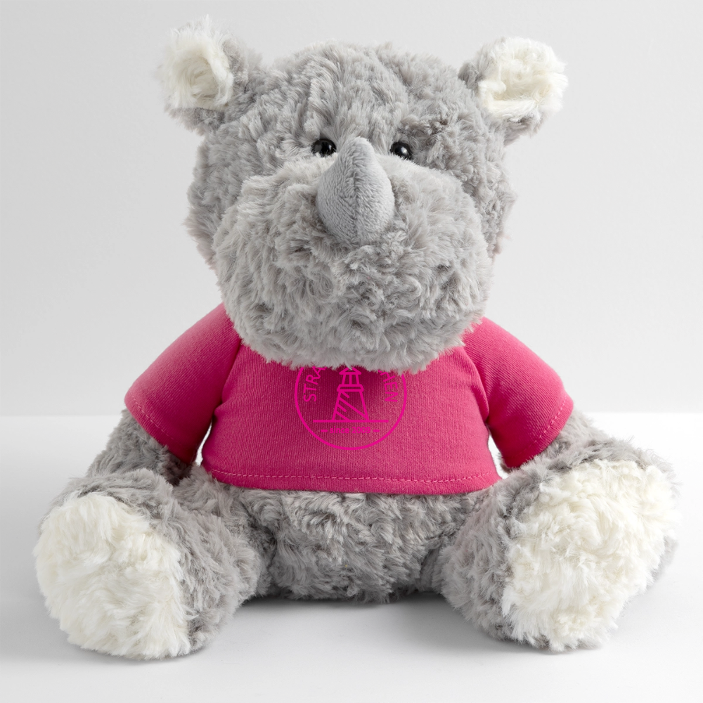 Kuscheltier Nashorn STRANDMÄDCHEN - Pink