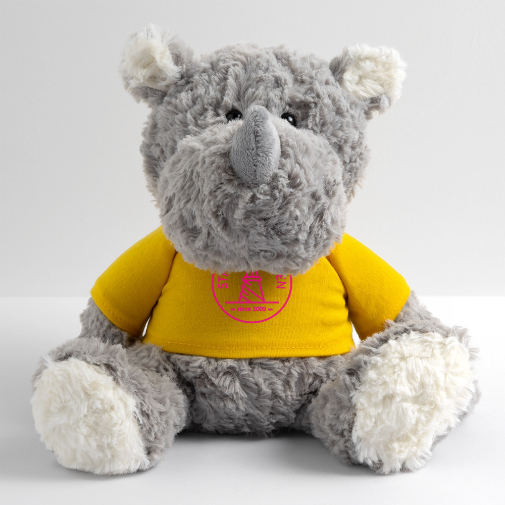 Kuscheltier Nashorn STRANDMÄDCHEN - Sonnengelb