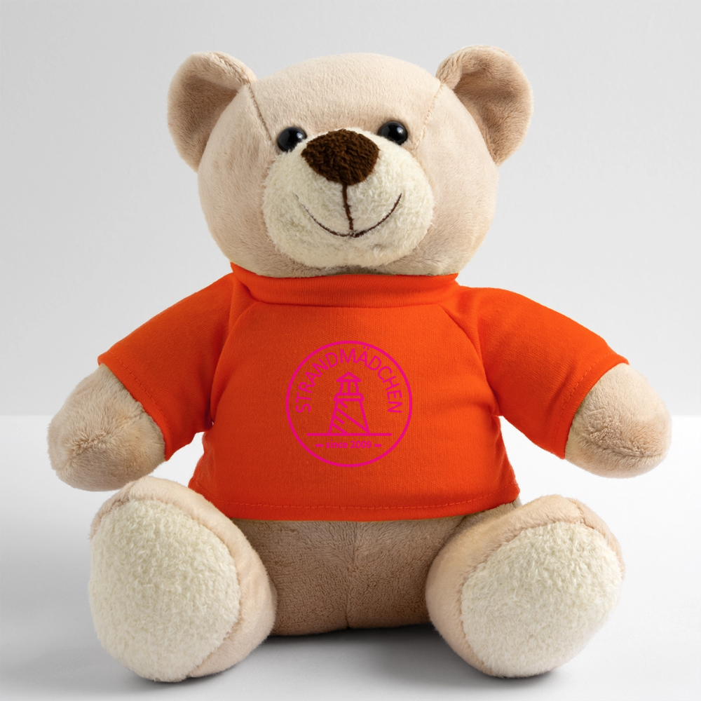 Kuscheltier Teddy STRANDMÄDCHEN - Goldorange