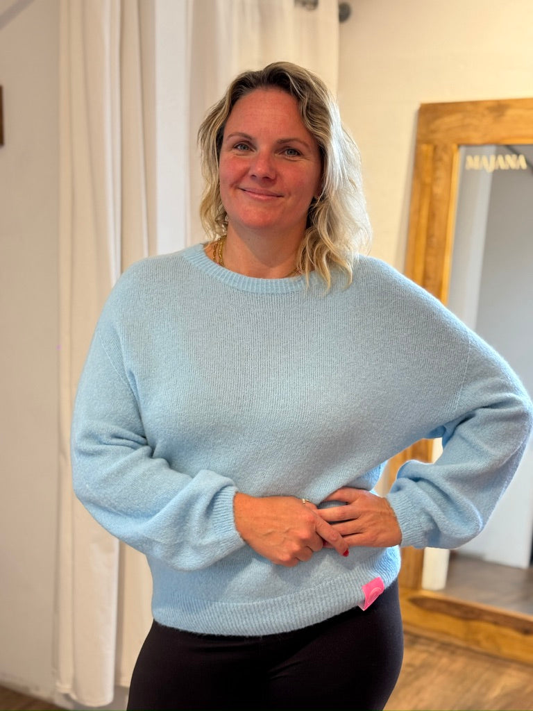 Feinstrickpulli mit Alpaka