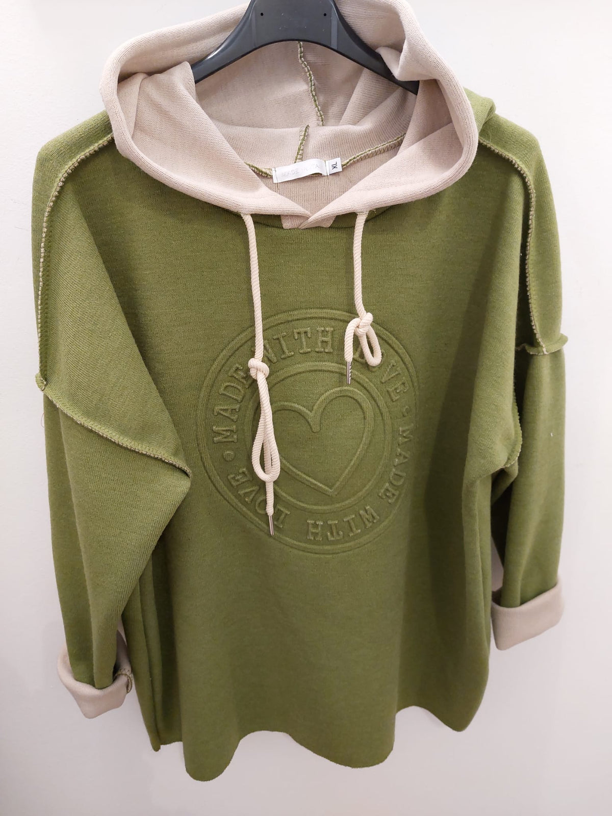 Kapuzenpulli MADE WITH LOVE