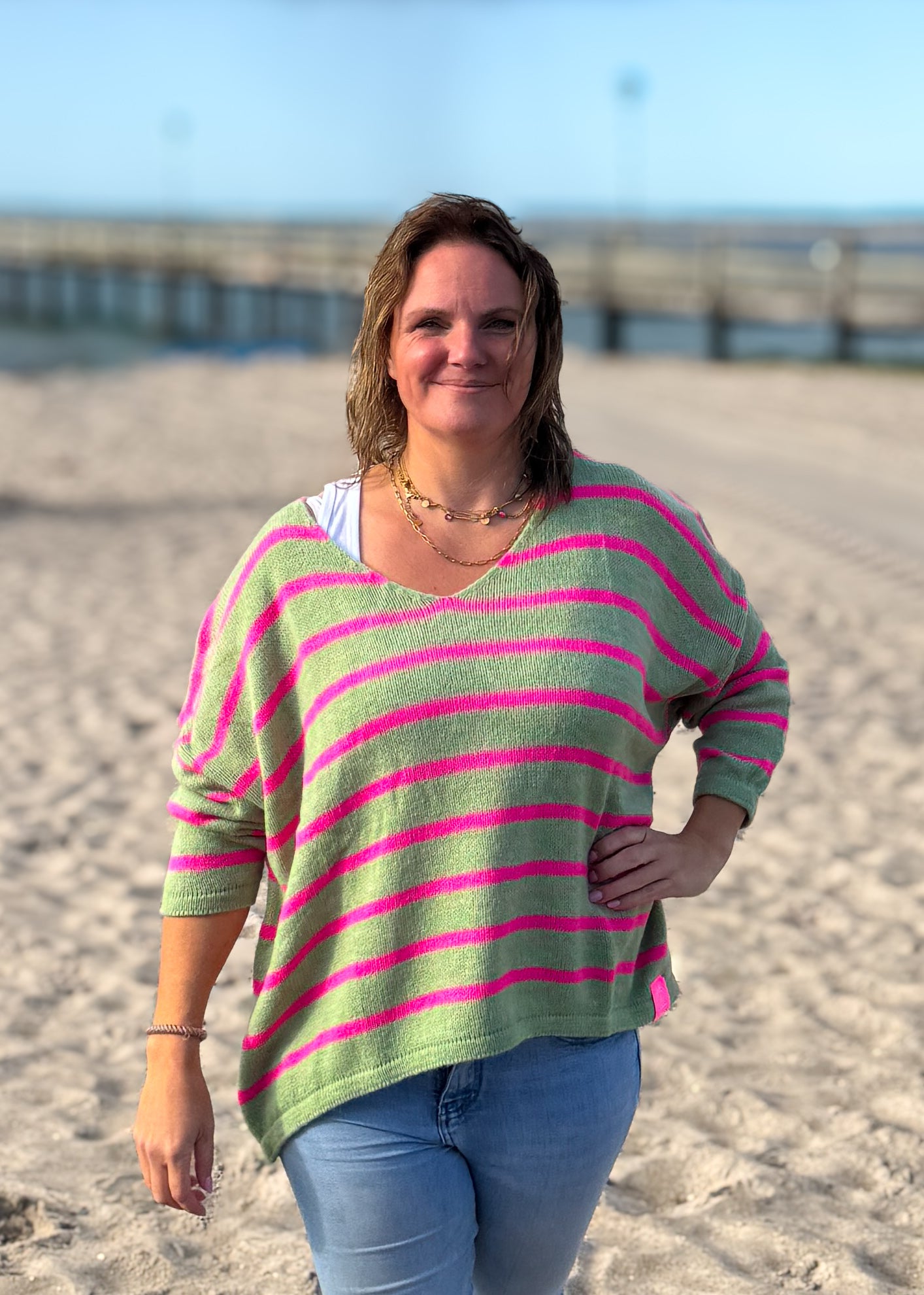Oversize Strickpulli LUZERN