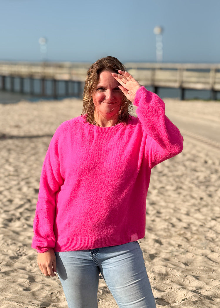 Feinstrickpulli mit Alpaka