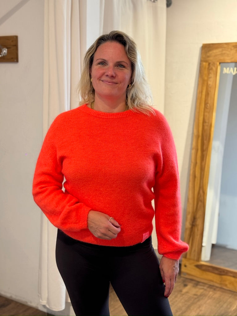 Feinstrickpulli mit Alpaka