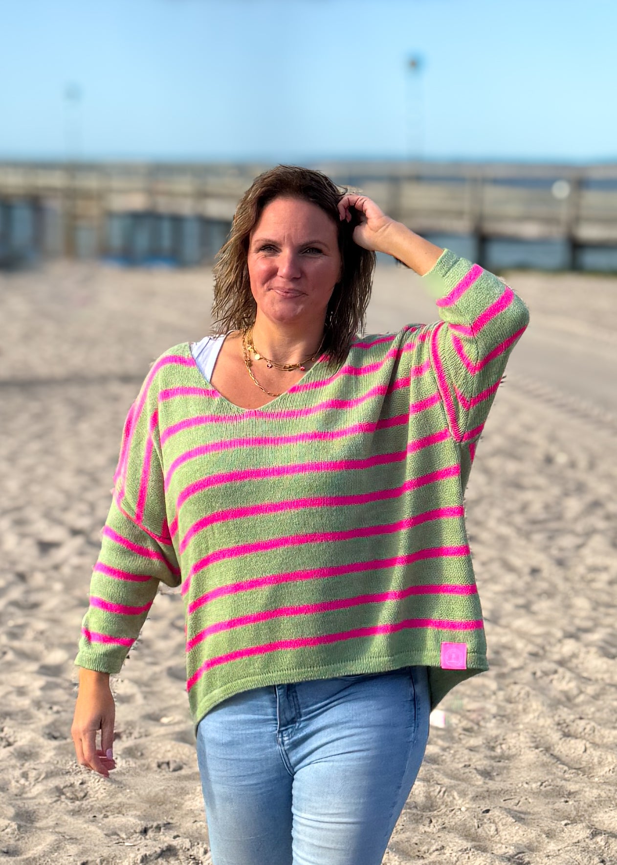 Oversize Strickpulli LUZERN