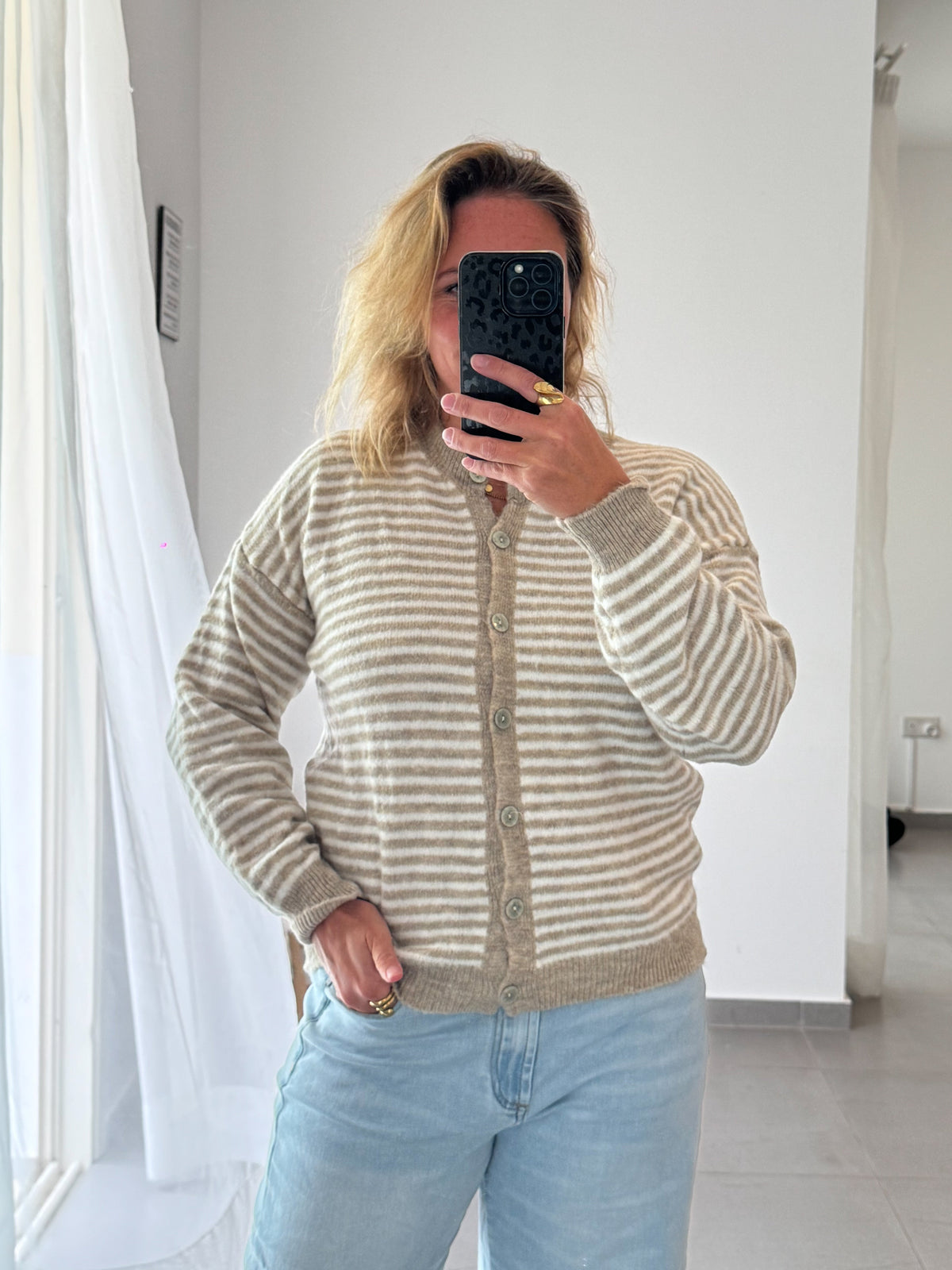 Strickjacke STRIPES
