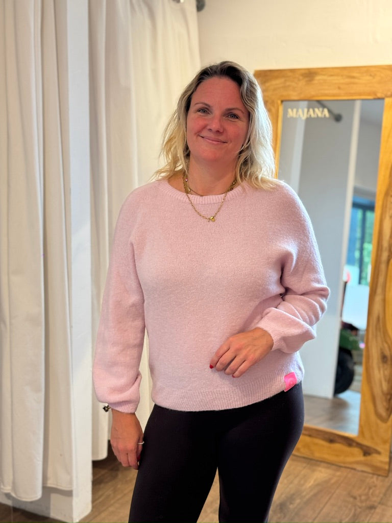 Feinstrickpulli mit Alpaka
