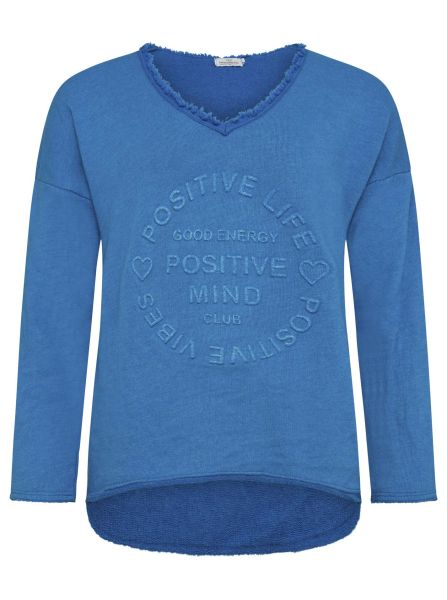 Zwillingsherz Sweatshirt BW POSITIVE MIND