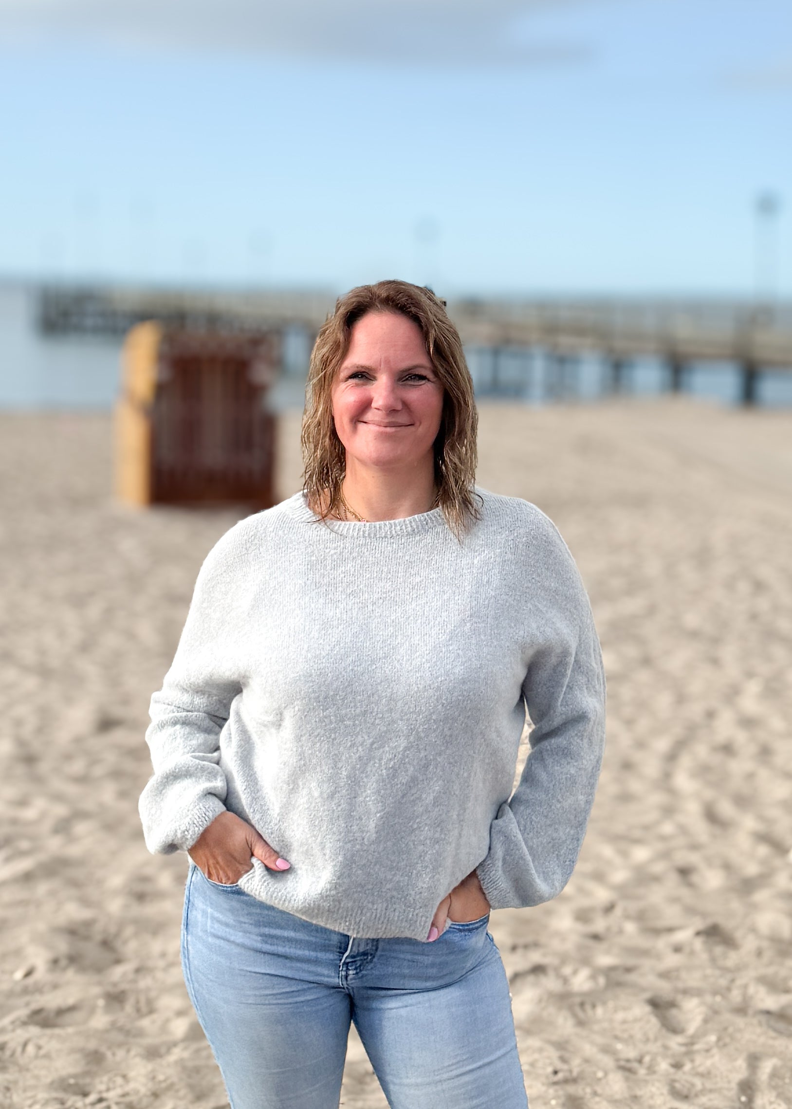 Feinstrickpulli mit Alpaka