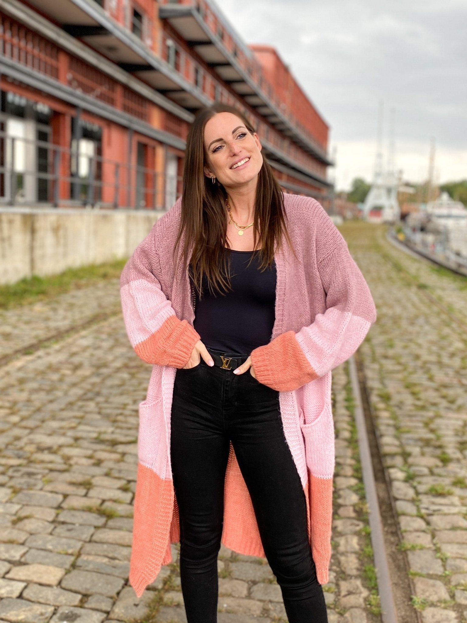 Strickjacke STOCKHOLM 2.0 Taschen