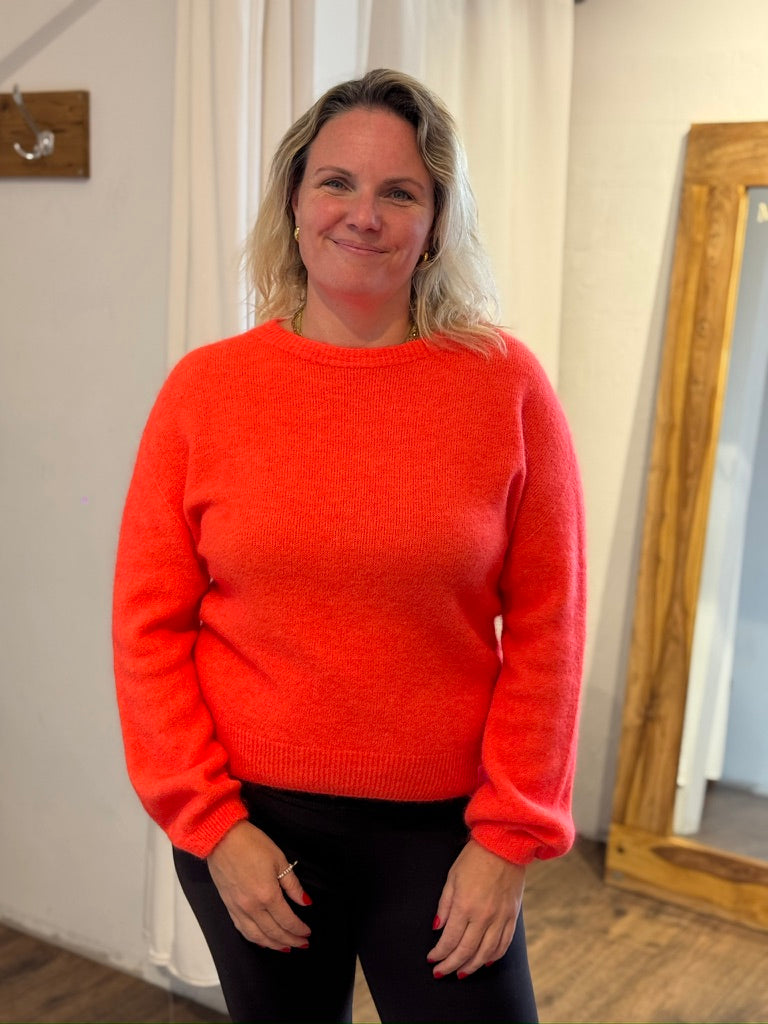 Feinstrickpulli mit Alpaka