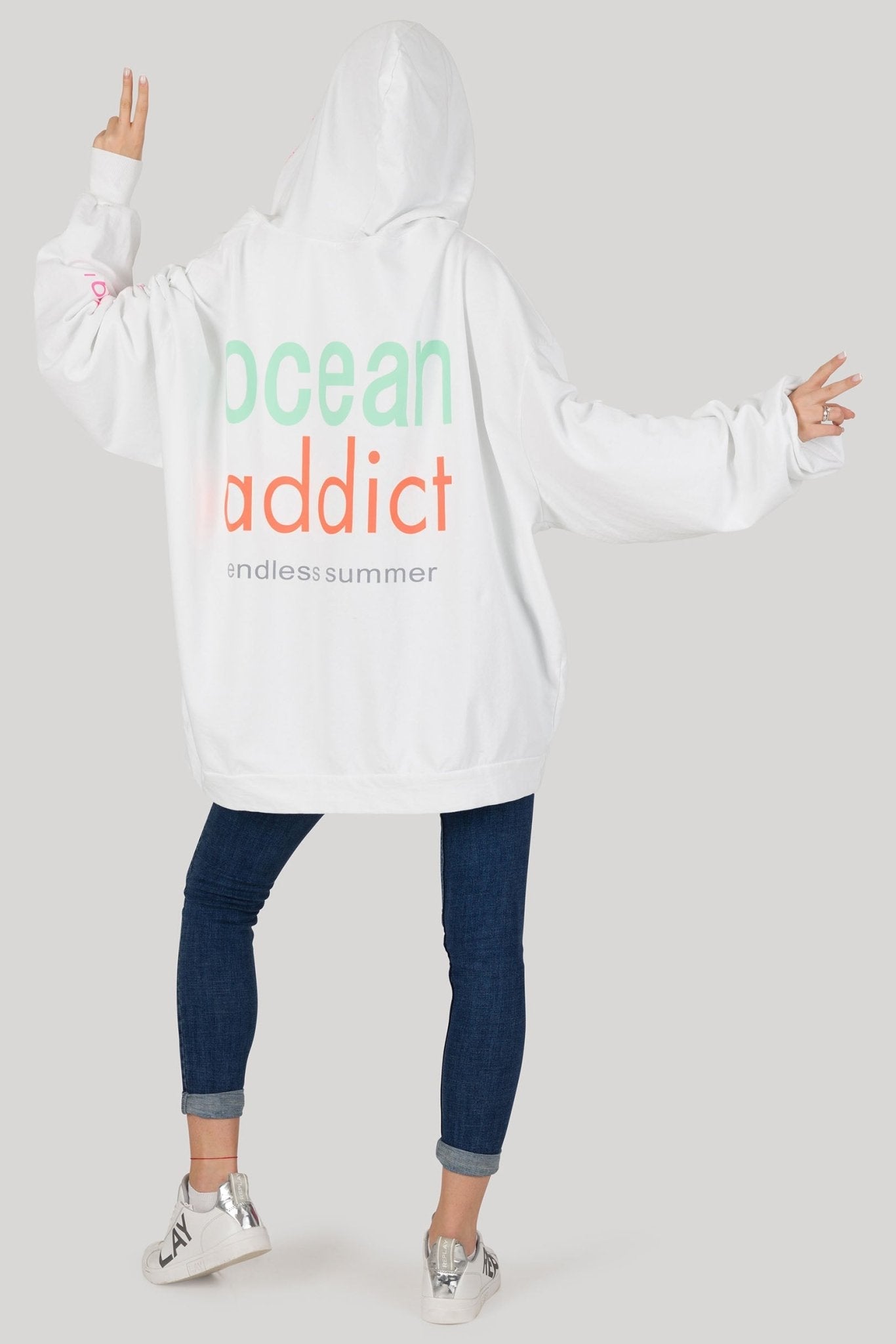 Mega Oversized Signature Hoodie