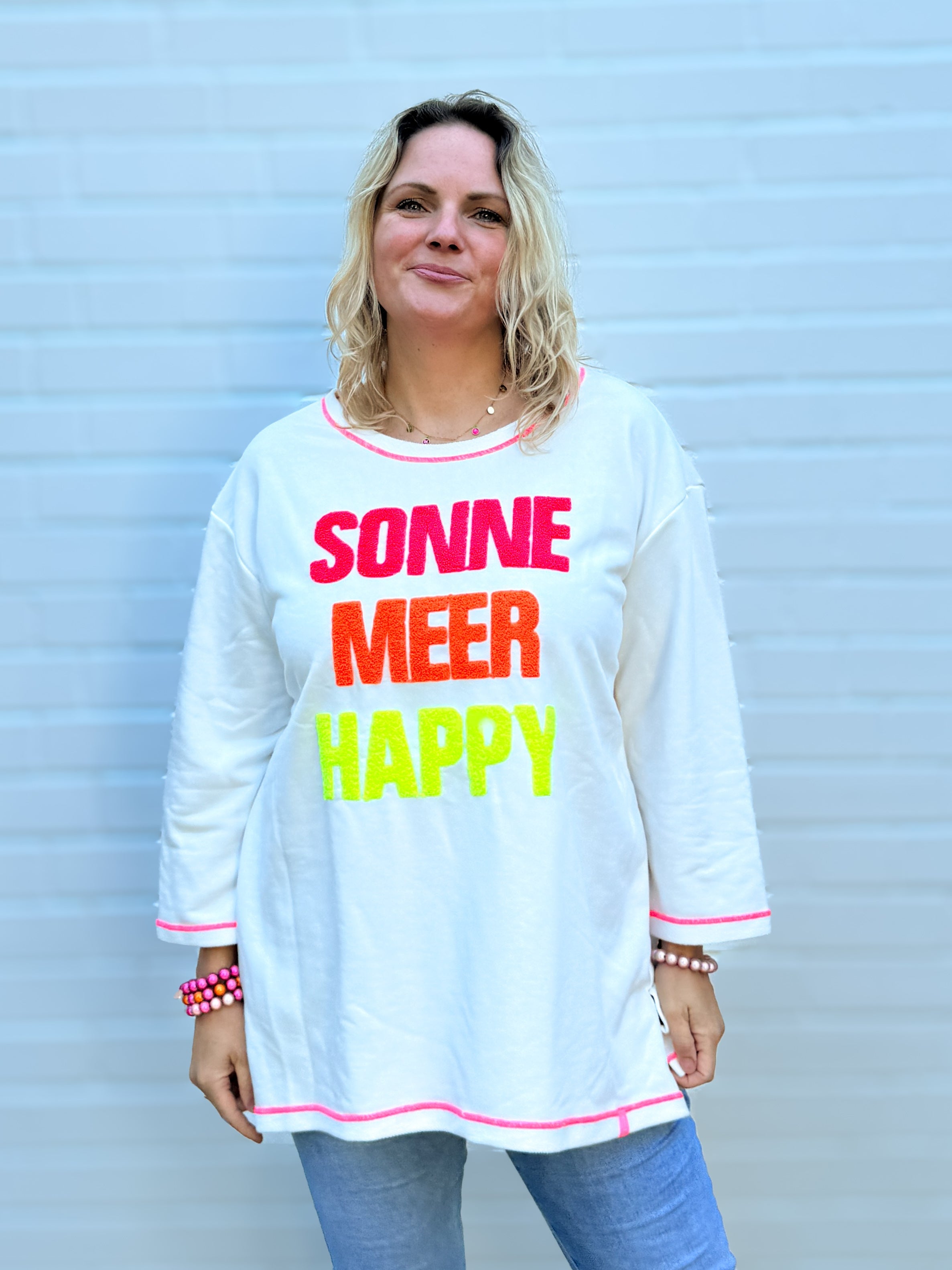 Sweatshirt SONNE, MEER, HAPPY