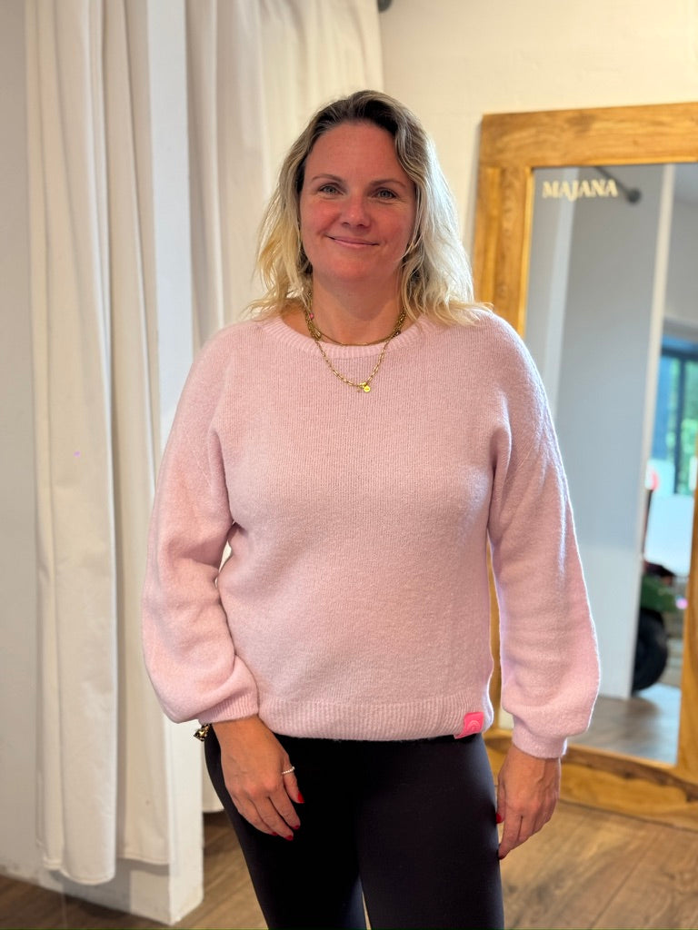 Feinstrickpulli mit Alpaka