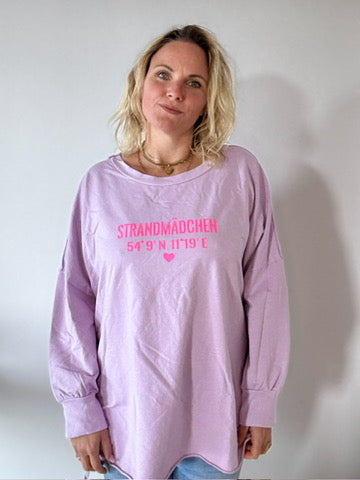 Loungesweatshirt STRANDMÄDCHEN