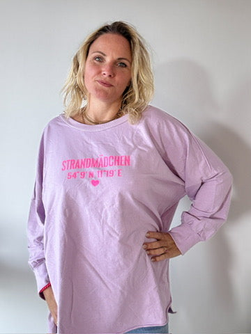 Loungesweatshirt STRANDMÄDCHEN