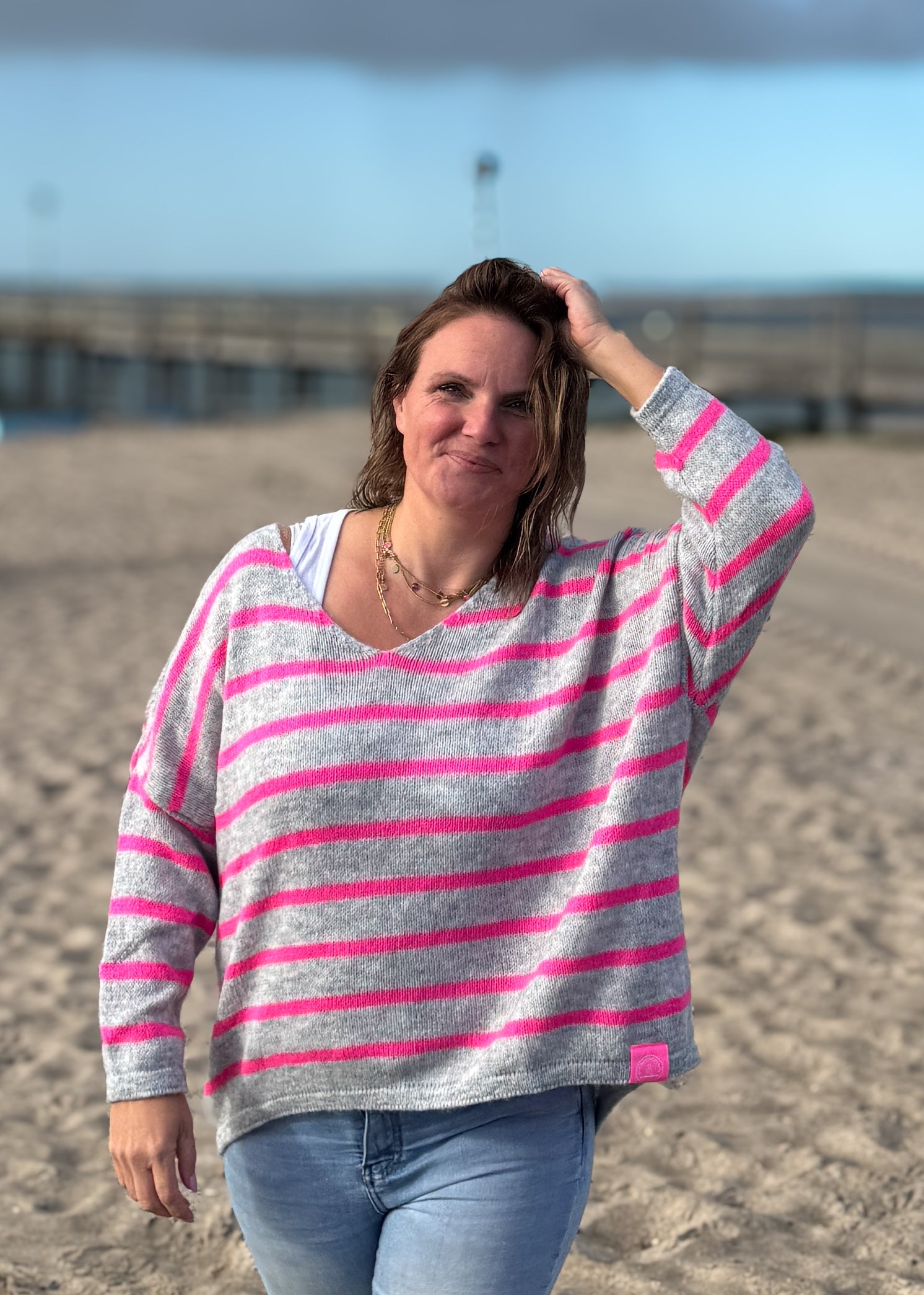 Oversize Strickpulli LUZERN